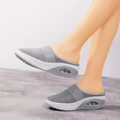 🏆2026 Best Seller – Women's Air Cushion Slip-On Orthopedic Walking Shoes