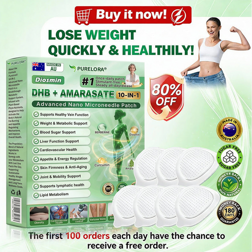 🇦🇺𝐏𝐮𝐫𝐞𝐥𝐨𝐫𝐚® 𝐌𝐞𝐭𝐚𝐛𝐨𝐥𝐢𝐜 𝐌𝐚𝐭𝐫𝐢𝐱™ – 𝐃𝐇𝐁 + 𝐀𝐦𝐚𝐫𝐚𝐬𝐚𝐭𝐞 𝟏𝟎-𝐢𝐧-𝟏 𝐍𝐚𝐧𝐨 𝐌𝐢𝐜𝐫𝐨𝐧𝐞𝐞𝐝𝐥𝐞 𝐏𝐚𝐭𝐜𝐡 (💧𝐉𝐮𝐬𝐭 𝐎𝐧𝐜𝐞 𝐚 𝐃𝐚𝐲 – 𝐕𝐢𝐬𝐢𝐛𝐥𝐞 𝐑𝐞𝐬𝐮𝐥𝐭𝐬 𝐢𝐧 𝟕 𝐃𝐚𝐲𝐬!) ✅𝐓𝐚𝐜𝐤𝐥𝐞𝐬 𝐨𝐛𝐞𝐬𝐢𝐭𝐲, 𝐥𝐨𝐨𝐬𝐞 𝐬𝐤𝐢𝐧, 𝐝𝐢𝐚𝐛𝐞𝐭𝐞𝐬, 𝐬𝐥𝐞𝐞𝐩 𝐢𝐬𝐬𝐮𝐞𝐬, 𝐣𝐨𝐢𝐧𝐭 𝐩𝐚𝐢𝐧, 𝐚𝐧𝐝 𝐬𝐮𝐩𝐩𝐨𝐫𝐭𝐬 𝐯𝐞𝐢𝐧 & 𝐥𝐲𝐦𝐩𝐡𝐚𝐭𝐢𝐜 𝐜𝐢𝐫𝐜𝐮𝐥𝐚𝐭𝐢𝐨𝐧