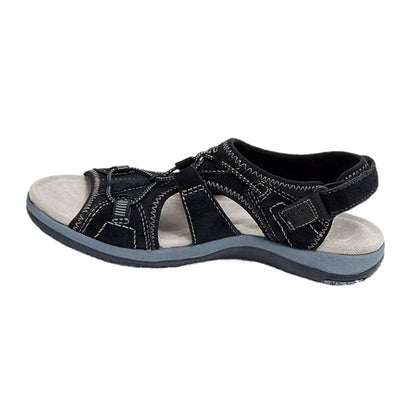 🔥 LAST DAY SALE – 80% OFF ✨ Women's New Roman Wedge Sandals for Foot Deformity, Arch Support & All-Day Comfort