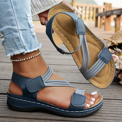 ✨👟 𝙇𝘼𝙎𝙏 𝘿𝘼𝙔: 𝟴𝟬% 𝙊𝙁𝙁: Women's Orthopaedic Comfort Sandals — Arch Support, Adjustable Straps & All-Day Comfort