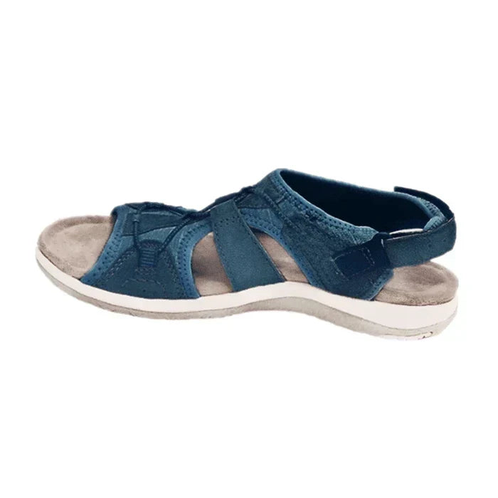 🔥 LAST DAY SALE – 80% OFF ✨ Women's New Roman Wedge Sandals for Foot Deformity, Arch Support & All-Day Comfort