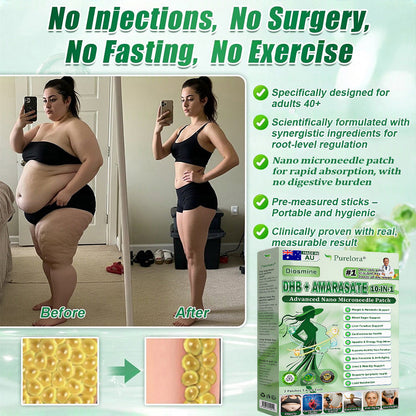 <𝐍𝐞𝐰 𝐈𝐦𝐩𝐫𝐨𝐯𝐞𝐝 𝐅𝐨𝐫𝐦𝐮𝐥𝐚✨> 𝐏𝐮𝐫𝐞𝐥𝐨𝐫𝐚® 𝐌𝐞𝐭𝐚𝐛𝐨𝐥𝐢𝐜 𝐌𝐚𝐭𝐫𝐢𝐱 – 𝐃𝐇𝐁 + 𝐀𝐦𝐚𝐫𝐚𝐬𝐚𝐭𝐞 𝟏𝟎-𝐢𝐧-𝟏 𝐍𝐚𝐧𝐨 𝐌𝐢𝐜𝐫𝐨𝐧𝐞𝐞𝐝𝐥𝐞 𝐏𝐚𝐭𝐜𝐡