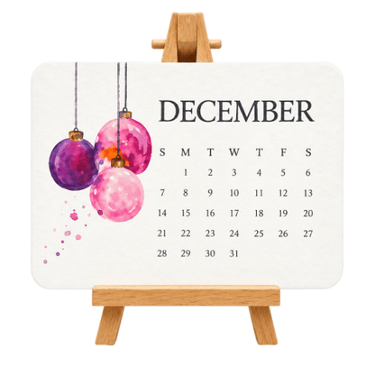 🎁 🌱 2027 Plantable Seed Paper Calendar — Use It, Then Grow It