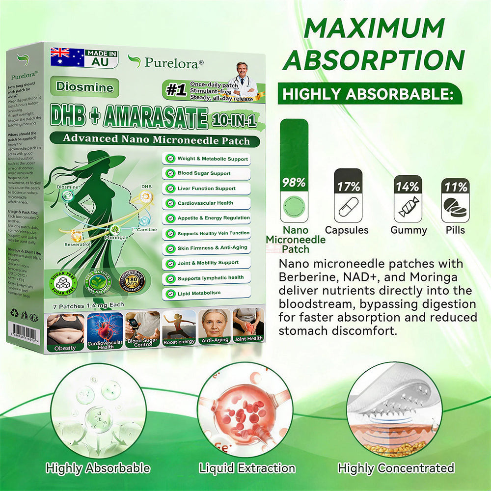 <𝐍𝐞𝐰 𝐈𝐦𝐩𝐫𝐨𝐯𝐞𝐝 𝐅𝐨𝐫𝐦𝐮𝐥𝐚✨> 𝐏𝐮𝐫𝐞𝐥𝐨𝐫𝐚® 𝐌𝐞𝐭𝐚𝐛𝐨𝐥𝐢𝐜 𝐌𝐚𝐭𝐫𝐢𝐱 – 𝐃𝐇𝐁 + 𝐀𝐦𝐚𝐫𝐚𝐬𝐚𝐭𝐞 𝟏𝟎-𝐢𝐧-𝟏 𝐍𝐚𝐧𝐨 𝐌𝐢𝐜𝐫𝐨𝐧𝐞𝐞𝐝𝐥𝐞 𝐏𝐚𝐭𝐜𝐡