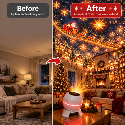 Official Store | 🎅🎁🎄 SCNDR® Smart Holographic Projector (HD Smart Dynamic 5D)