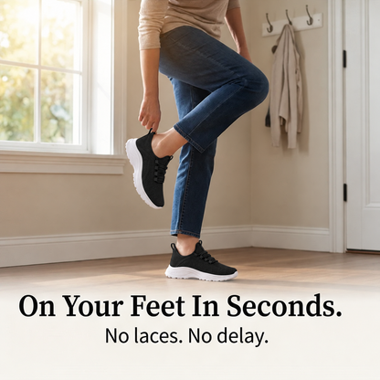 LAST DAY: 80% OFF – 👣 Women's Orthopaedic Slip-On Sneakers with Arch Support