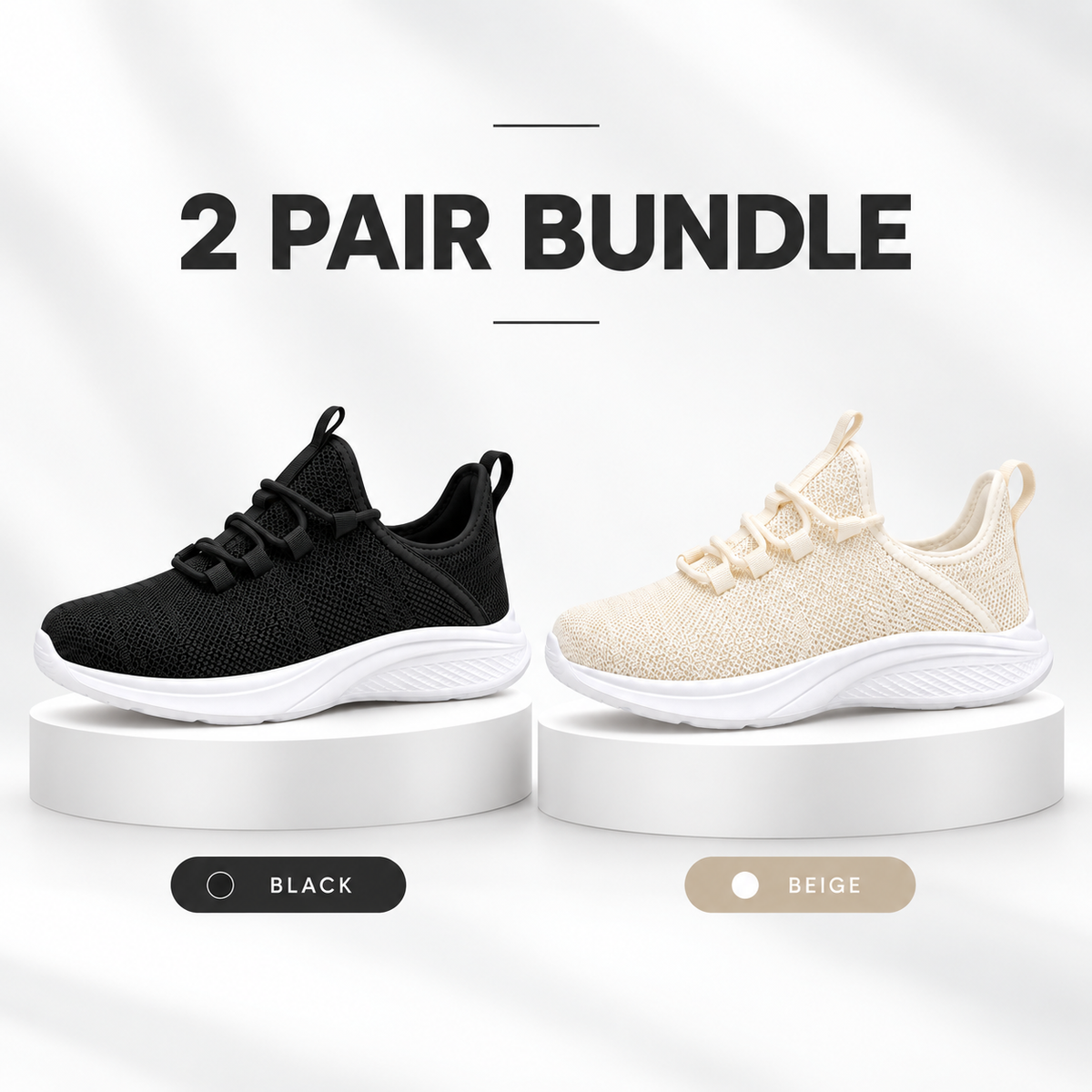 LAST DAY: 80% OFF – 👣 Women's Orthopaedic Slip-On Sneakers with Arch Support