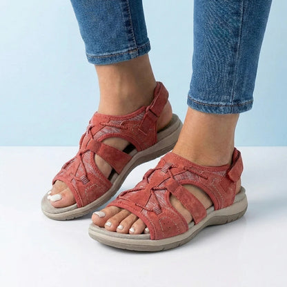 🔥 LAST DAY SALE – 80% OFF ✨ Women's New Roman Wedge Sandals for Foot Deformity, Arch Support & All-Day Comfort