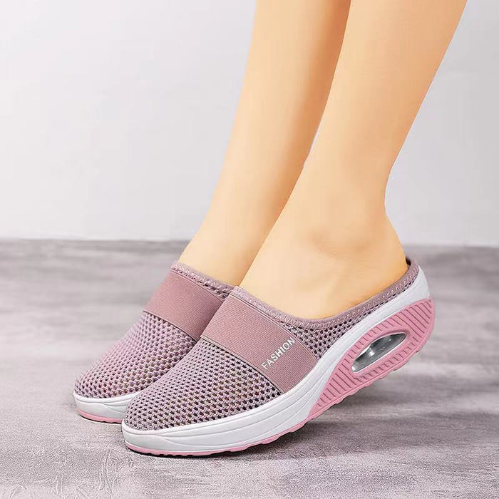 🏆2026 Best Seller – Women's Air Cushion Slip-On Orthopedic Walking Shoes