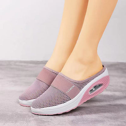 🏆2026 Best Seller – Women's Air Cushion Slip-On Orthopedic Walking Shoes
