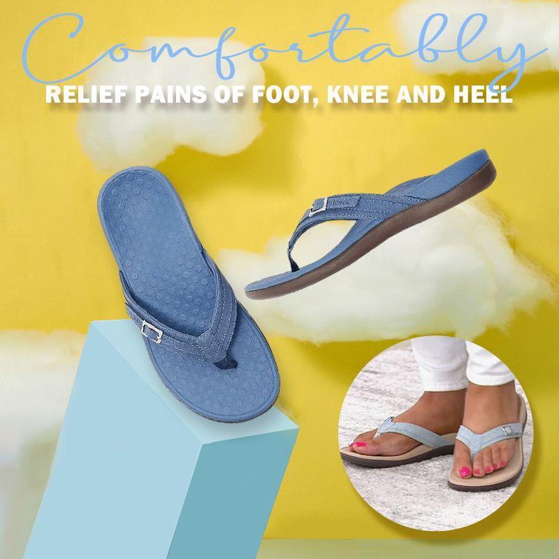 🔥 LAST DAY – 60% OFF | Orthopaedic Arch Support Thongs - ✅ Feel Pain-Free and Light on Your Feet All Day Long