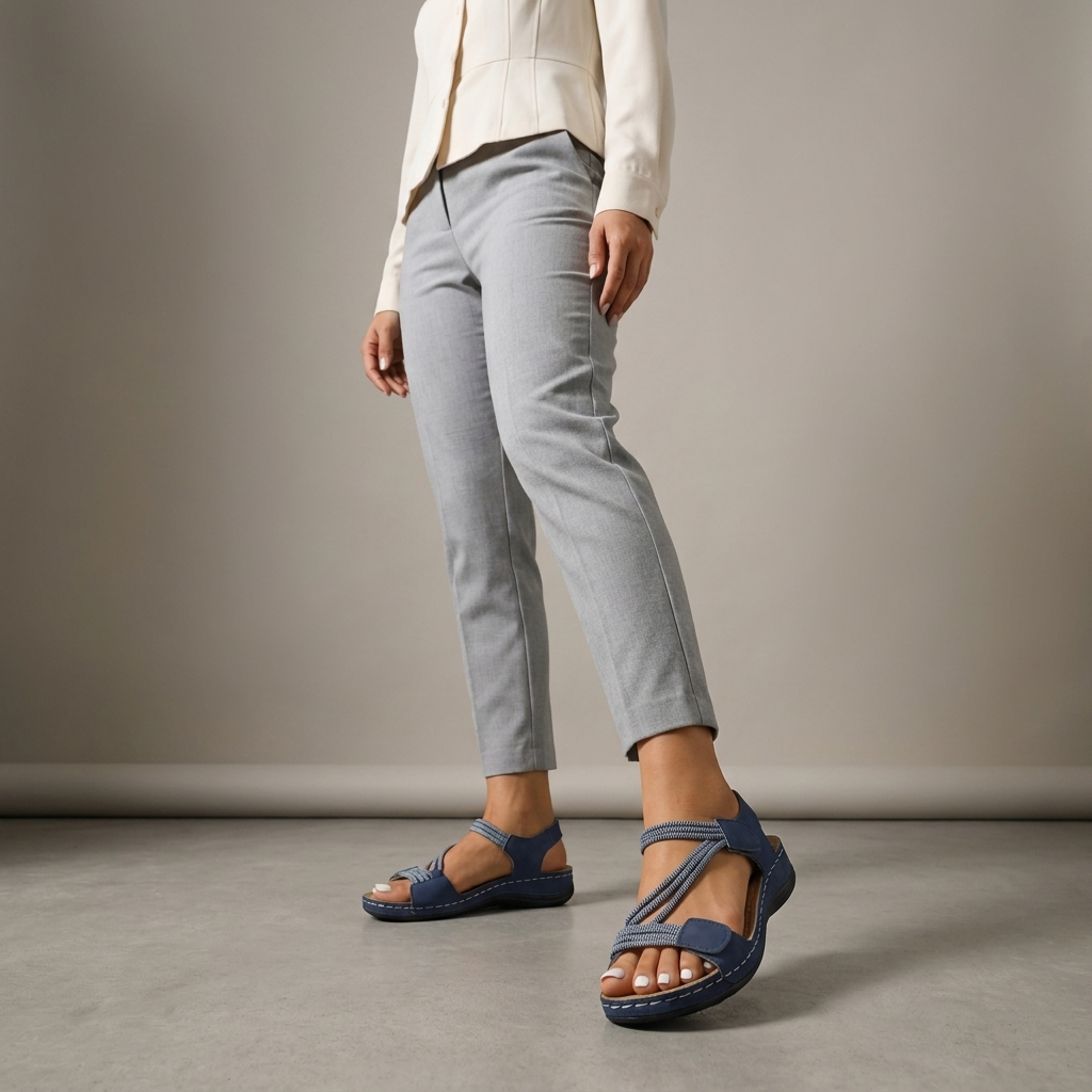 ✨👟 𝙇𝘼𝙎𝙏 𝘿𝘼𝙔: 𝟴𝟬% 𝙊𝙁𝙁: Women's Orthopaedic Comfort Sandals — Arch Support, Adjustable Straps & All-Day Comfort