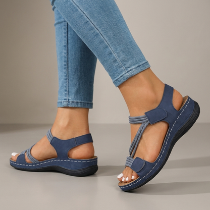 ✨👟 𝙇𝘼𝙎𝙏 𝘿𝘼𝙔: 𝟴𝟬% 𝙊𝙁𝙁: Women's Orthopaedic Comfort Sandals — Arch Support, Adjustable Straps & All-Day Comfort