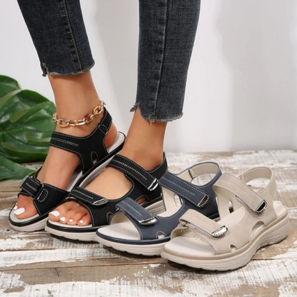 🔥 LAST DAY: 80% OFF - 👑 Women's Orthopaedic Comfort Sandals with Adjustable Arch Support