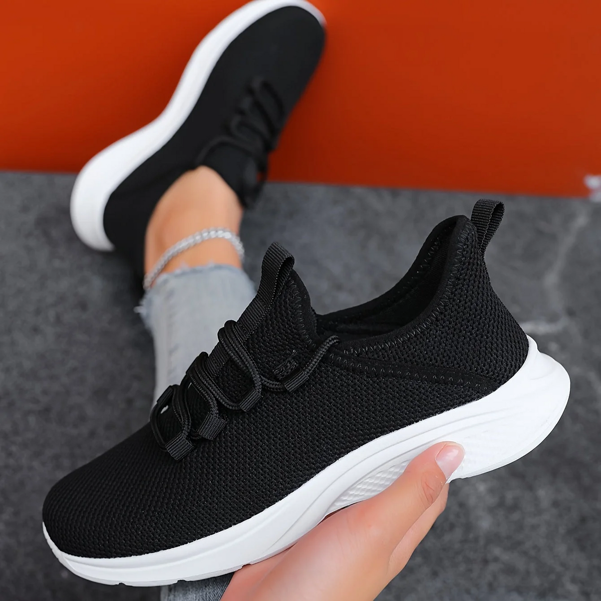 LAST DAY: 80% OFF – 👣 Women's Orthopaedic Slip-On Sneakers with Arch Support